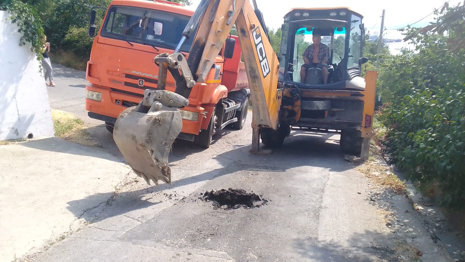 аварийно-восстановительные работы на сетях водоснабжения